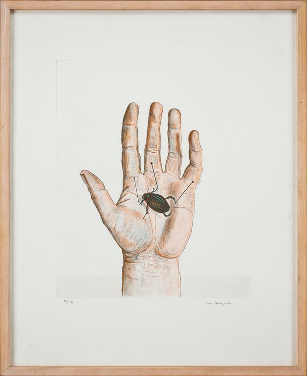 LENA CRONQVIST, serigrafi, sign. o numr. 85/175.