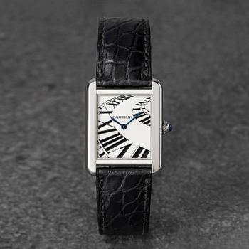 1025. Cartier, Tank, "Piano Dial", ca 2010.