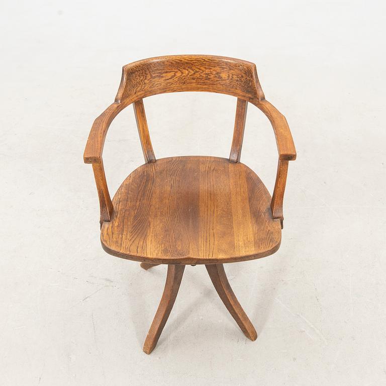 Skrivbordsstol tidigt 1900-tal.