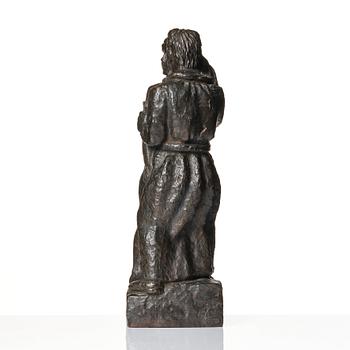 Bror Hjorth, "Rodin och hans musa" (Rodin and his muse).