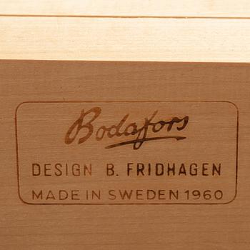 A dining table by Bertil Fridhagen, Bodafors, 1960.