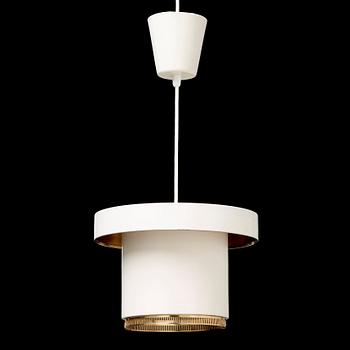 ALVAR AALTO, taklampa, "A201", Valaistustyö, Finland 1950-tal.