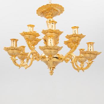 Chandelier, 21st century, Rococo style.