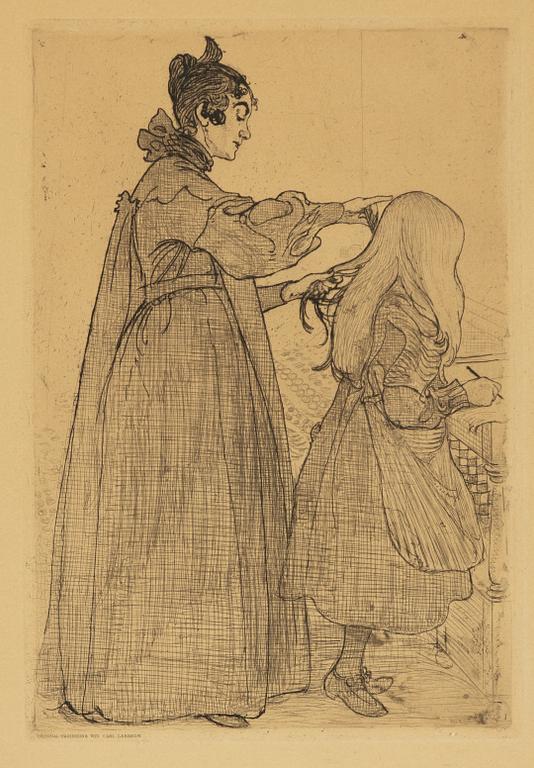 Carl Larsson, "En konstnärshustru".