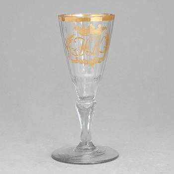 VINGLAS, 1800-talets första hälft.