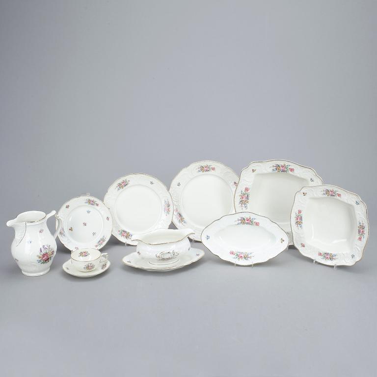 MATSERVIS,108 delar,  porslin, "Sanssouci", Rosenthal.