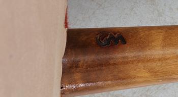 FÅTÖLJER, ett par, "Samsas", Carl Malmsten.