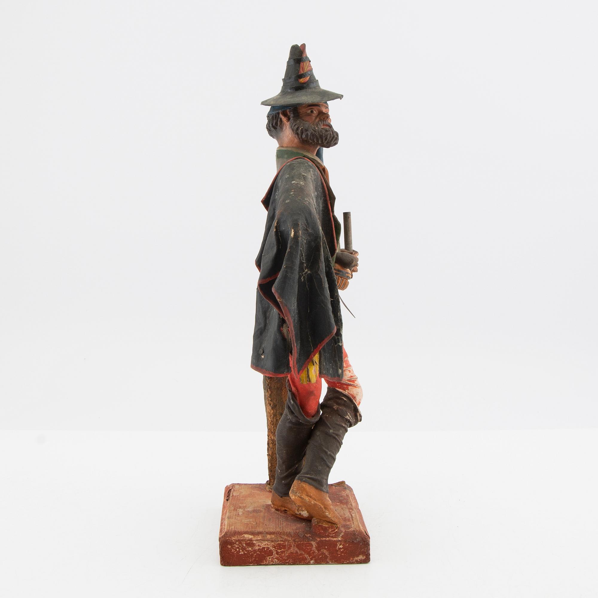 Figuriner ett par Italien omkring 1900.