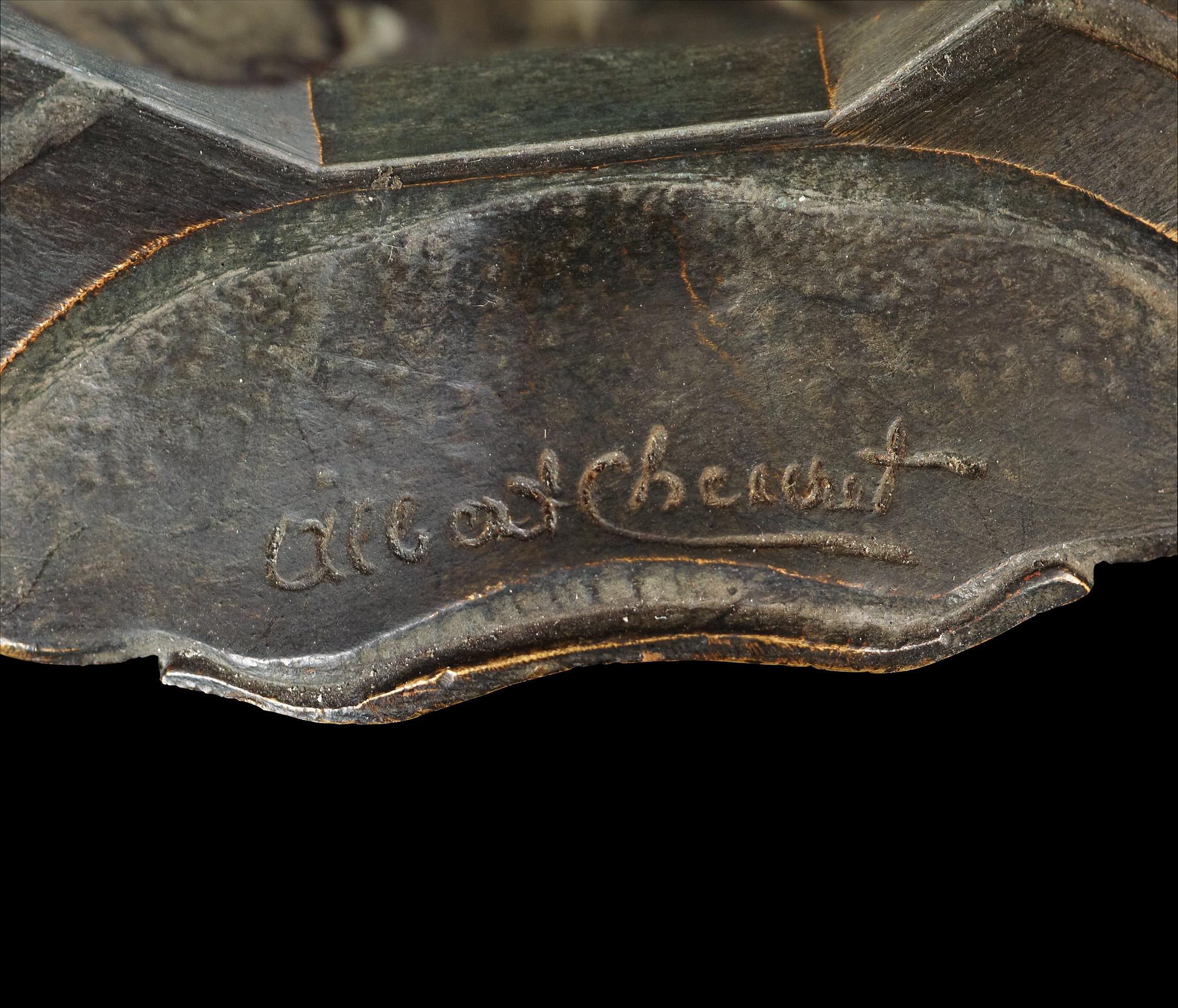 ALBERT CHEURET, bordsarmatur "Fougères", Frankrike, ca 1925-30.