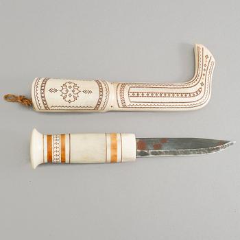 SAMEKNIV, Knut Sunna, signerad samt daterad 1984.