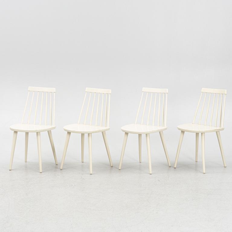 Yngve Ekström, four "Pinocchio" chairs, second half of the 20th century.