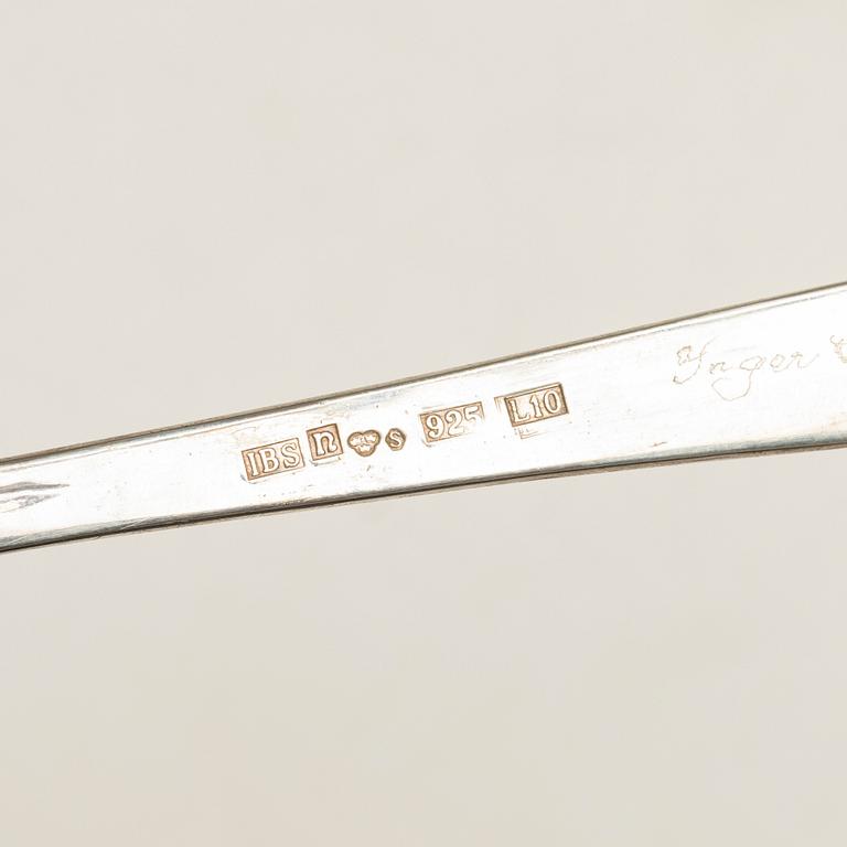 Inger Stenberg, tårtspade, sterlingsilver, Nässjö, 1985.
