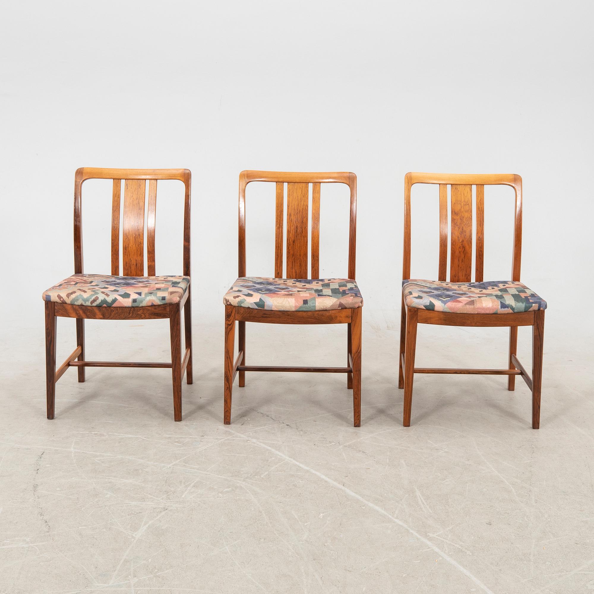 Dining set 7 pieces Lindén Horred 1960/70s.