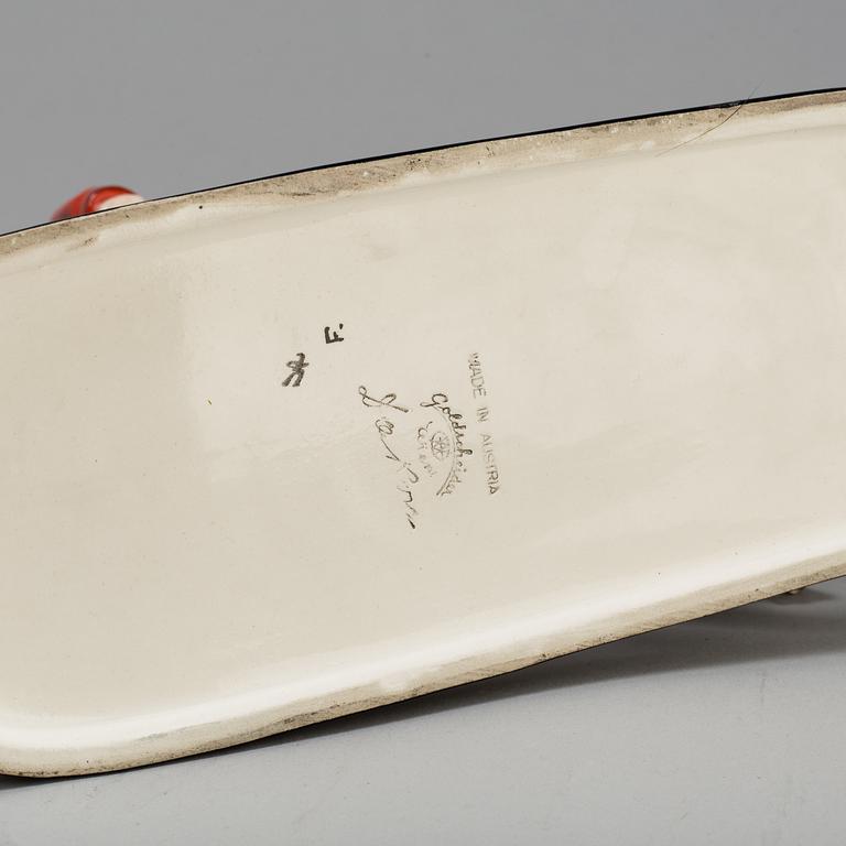 STEPHAN DAKON, an Goldcheider earthenware figure group, model 6524, Vienna.