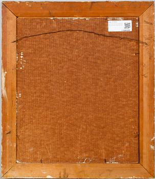 PHILIPPE DE ROUGEMONT, olja på pannå, signerad.