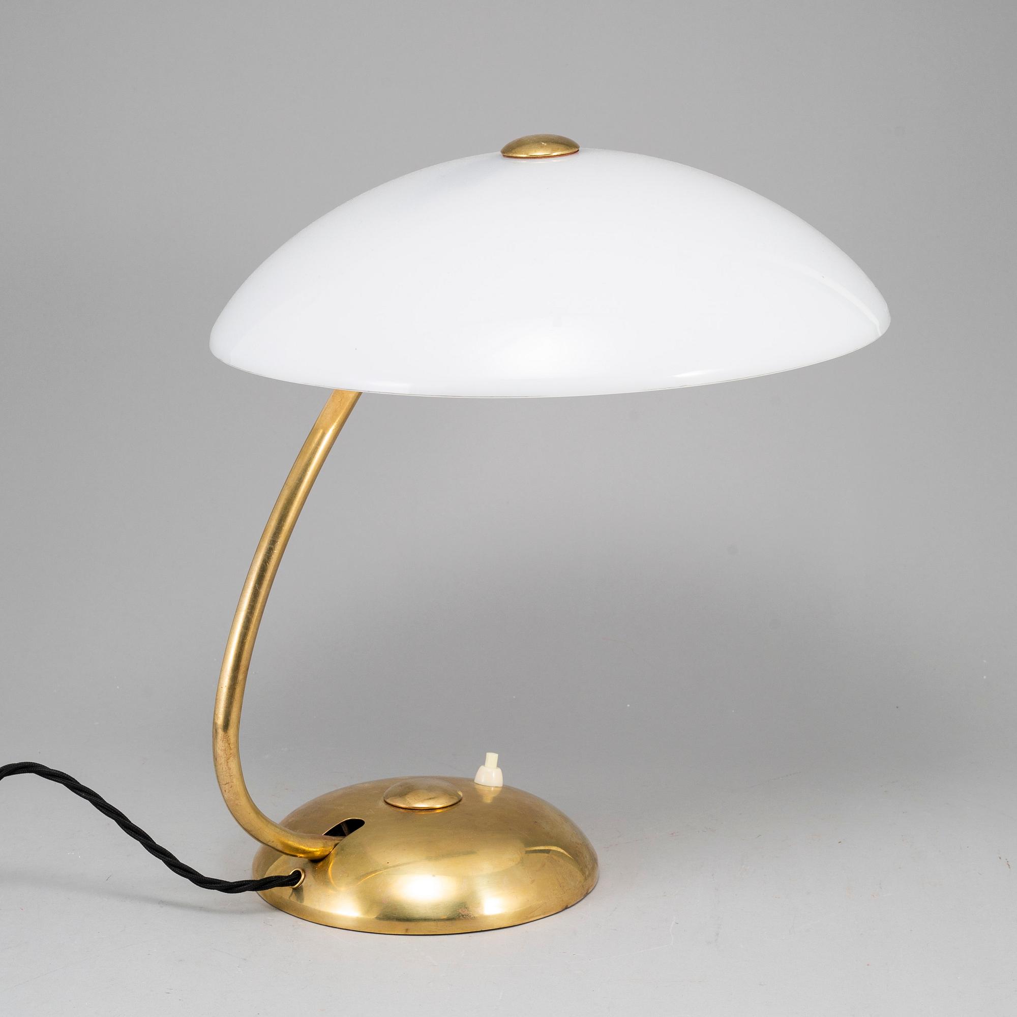 BORDSLAMPA, Helo, Tyskland, 1900-talets mitt.