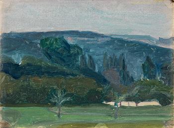 397. Ivan Aguéli, "Landskap från Katalonien" (Landscape from Catalonia).