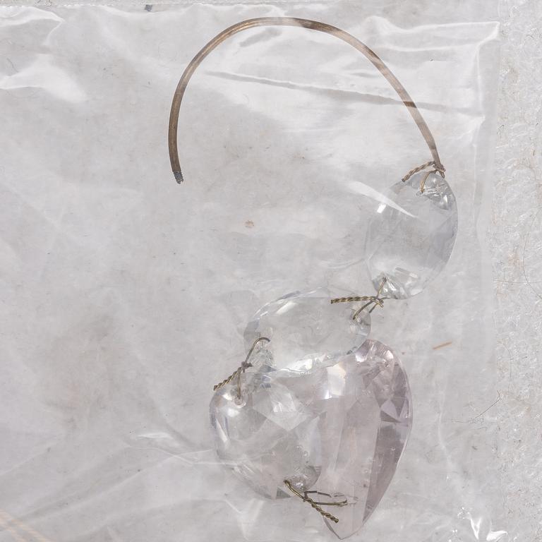 Vägglystrar, ett par. Gustaviansk stil, 1900-tal.