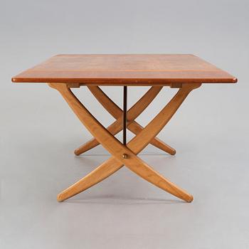 Hans J. Wegner, matbord med klaffar, "AT-314", Andreas Tuck, Danmark 1950-60-tal.