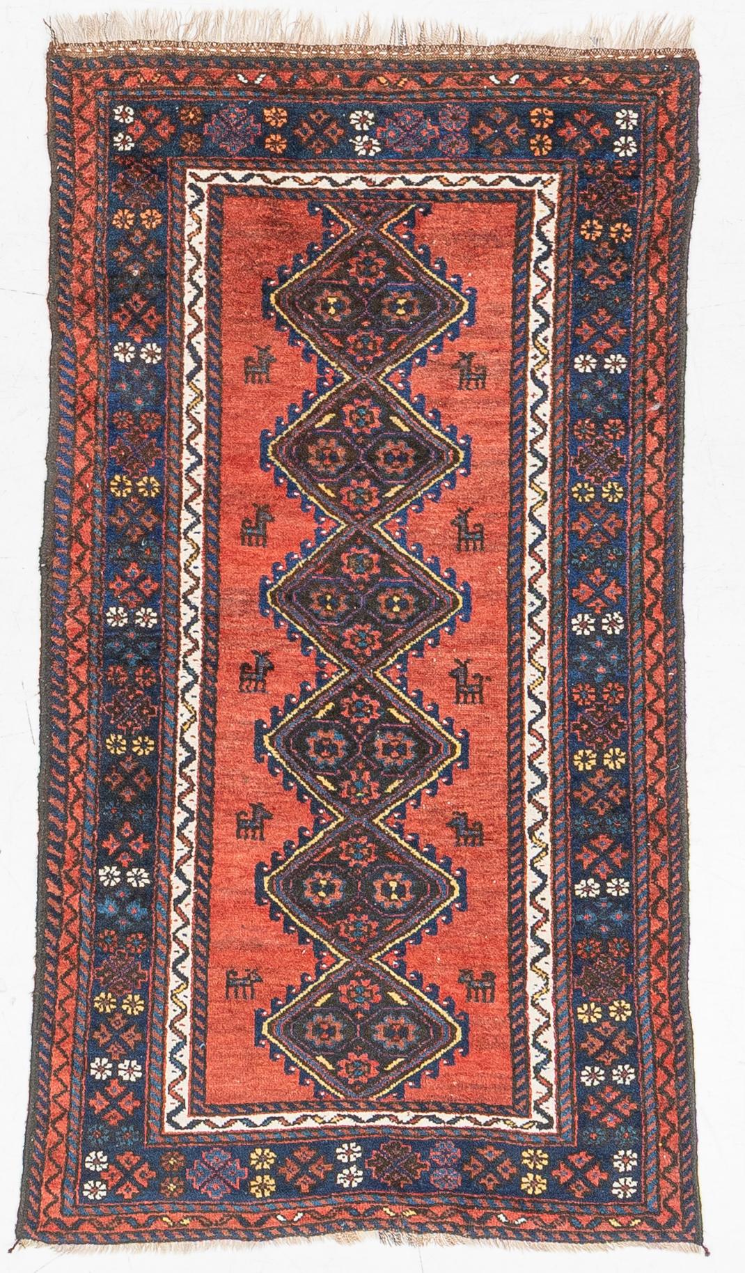 Carpet, Kelardasht, approx. 193 x 104 cm.