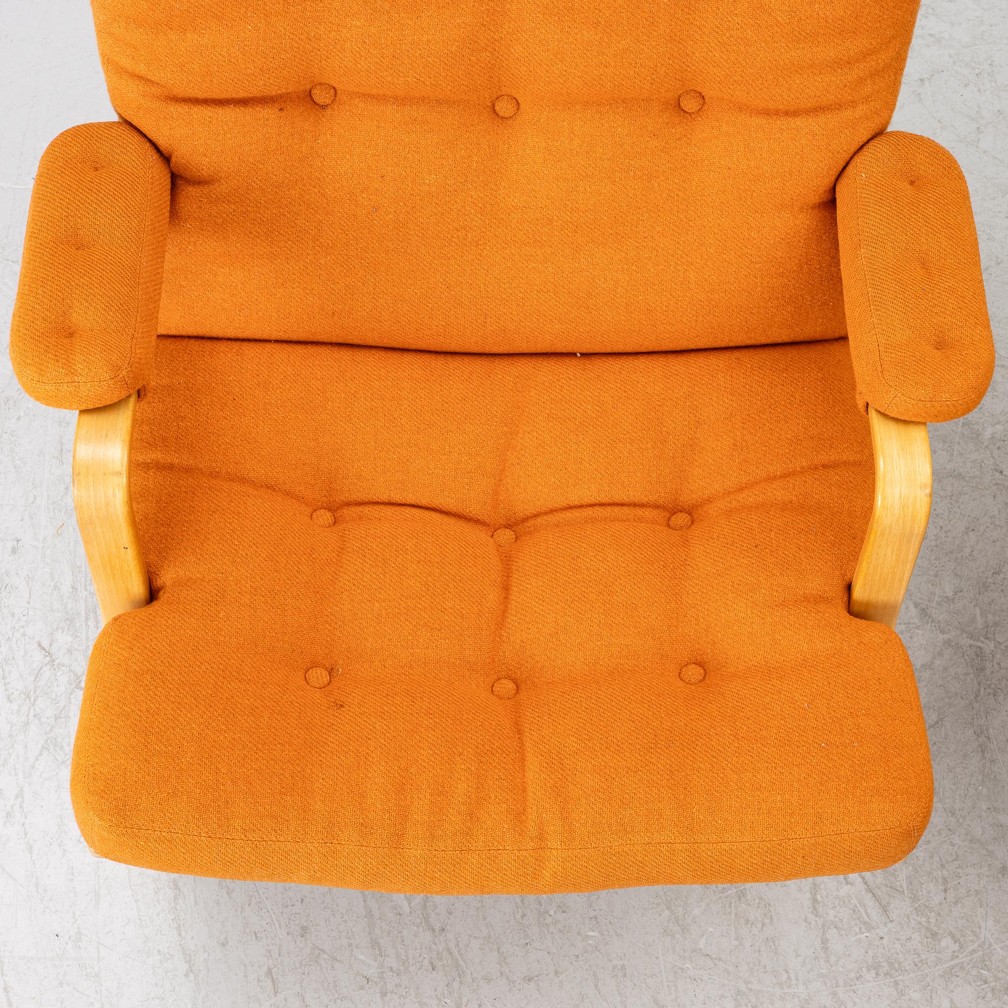 Bruno Mathsson, a pair of 'Ingrid' armchairs, Dux.
