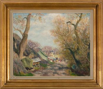 KNUT JANSON, oil on canvas, signed.