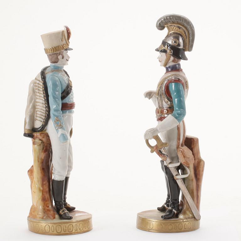 FIGURINER, 2st, porslin, Europa, 1900-tal.