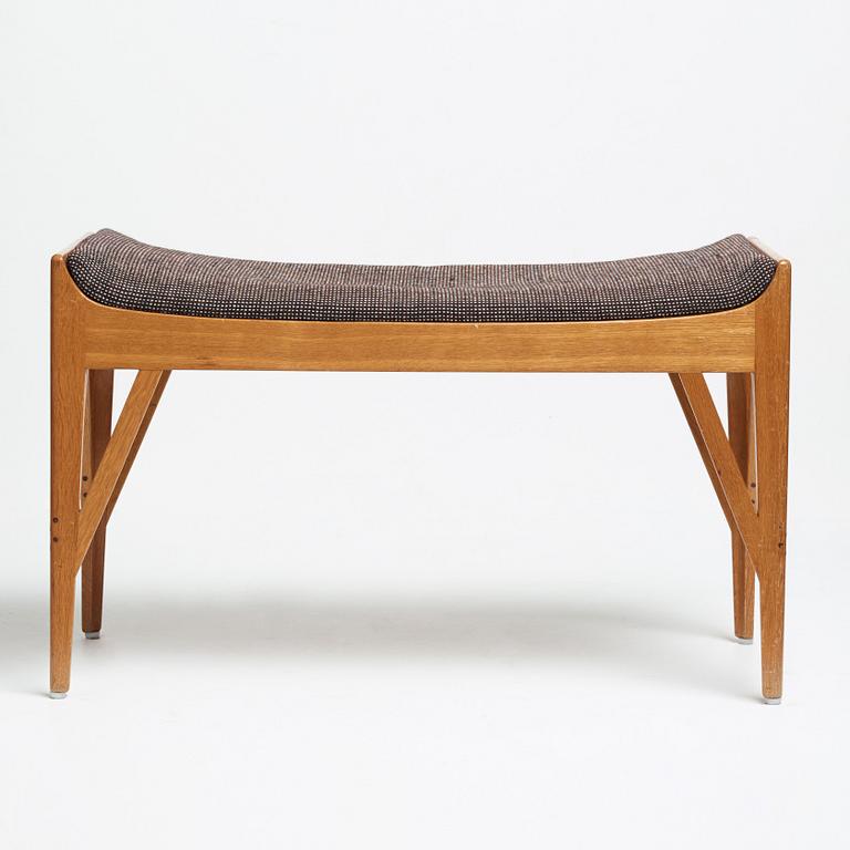 Carl-Axel Acking, a Swedish Modern stool, probably executed by cabinetmaker Torsten Schollin, Sweden 1940-50's.