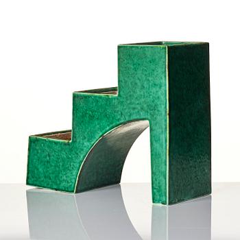 Wilhelm Kåge, kaktusställ, "Puzzle", modell 975/9, Gustavsberg, 1930-tal.