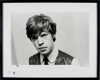 PHILIP TOWNSEND, gelatinsilverfotografi "Rolling Stones", signerad Philip Townsend och numrerad 40/50.