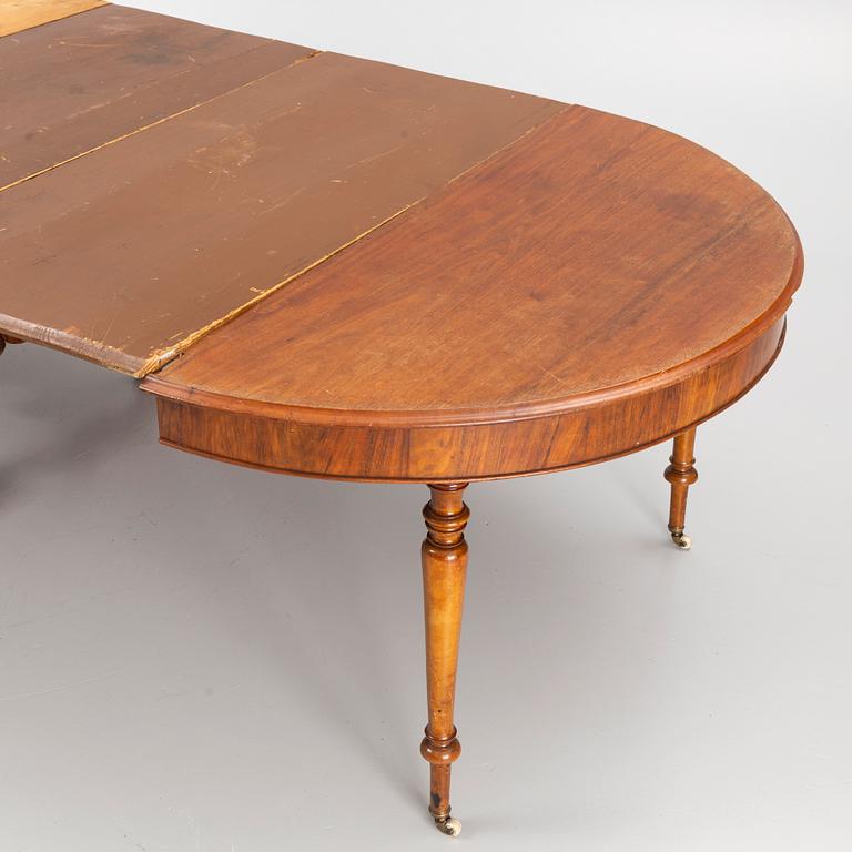 Matbord, 1800-talets andra hälft.