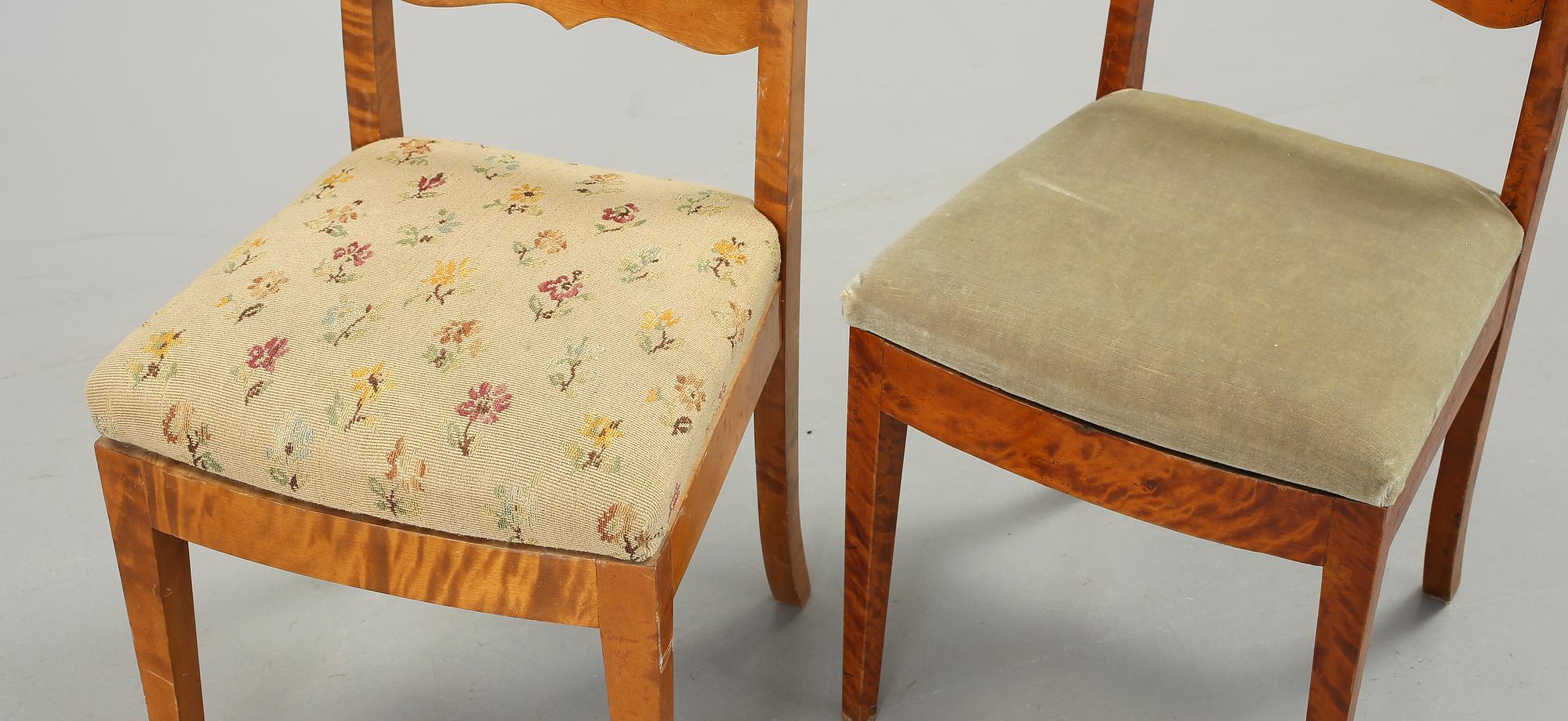 STOLAR, 8 st, Karl Johan, 1800-tal.