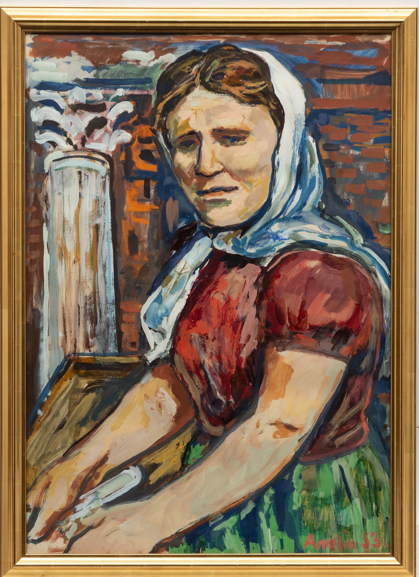 Albin Amelin, Peasant Mother.