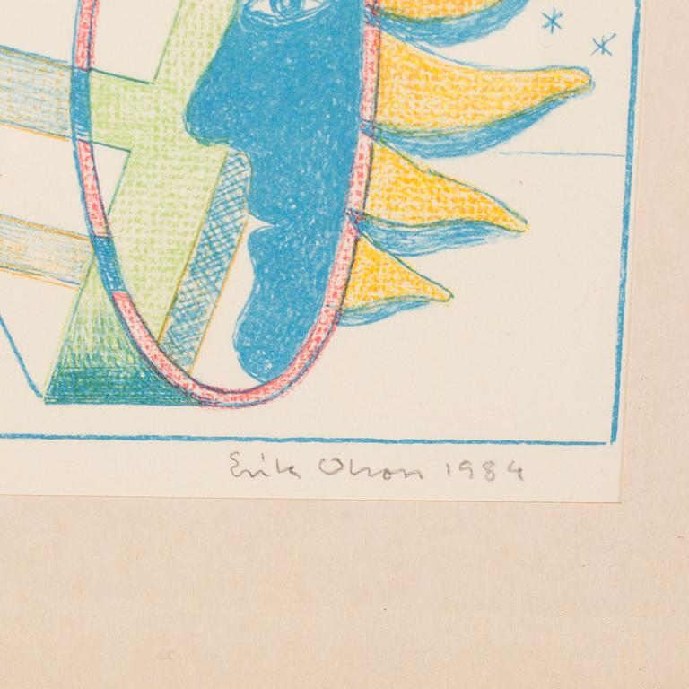 Three lithographs by Erik Olson, signed, numbered and dated -79, -83 and -84.