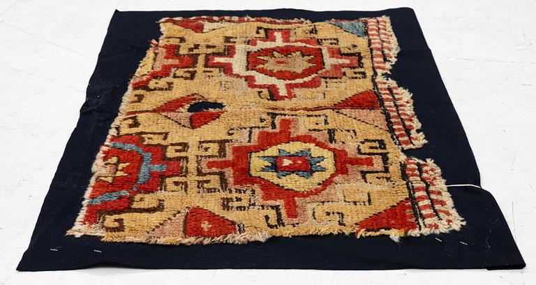 An 18th century Cappadocia 'Memling Gül" fragment, c. 67 x 45 cm.