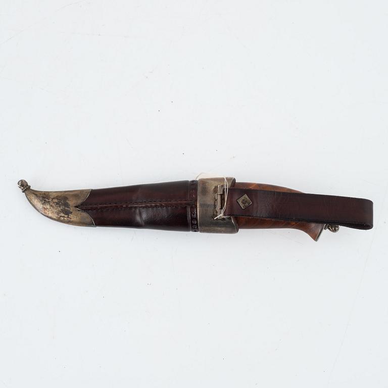 Leif Reiersen and Håvard Bergland, knife, signed.