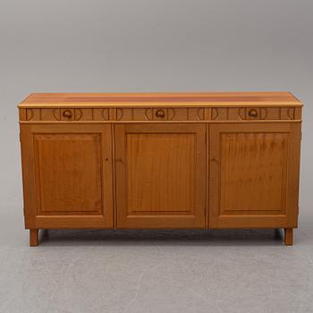 Carl Malmsten, a 'Calmare Nyckel' walnut sideboard.
