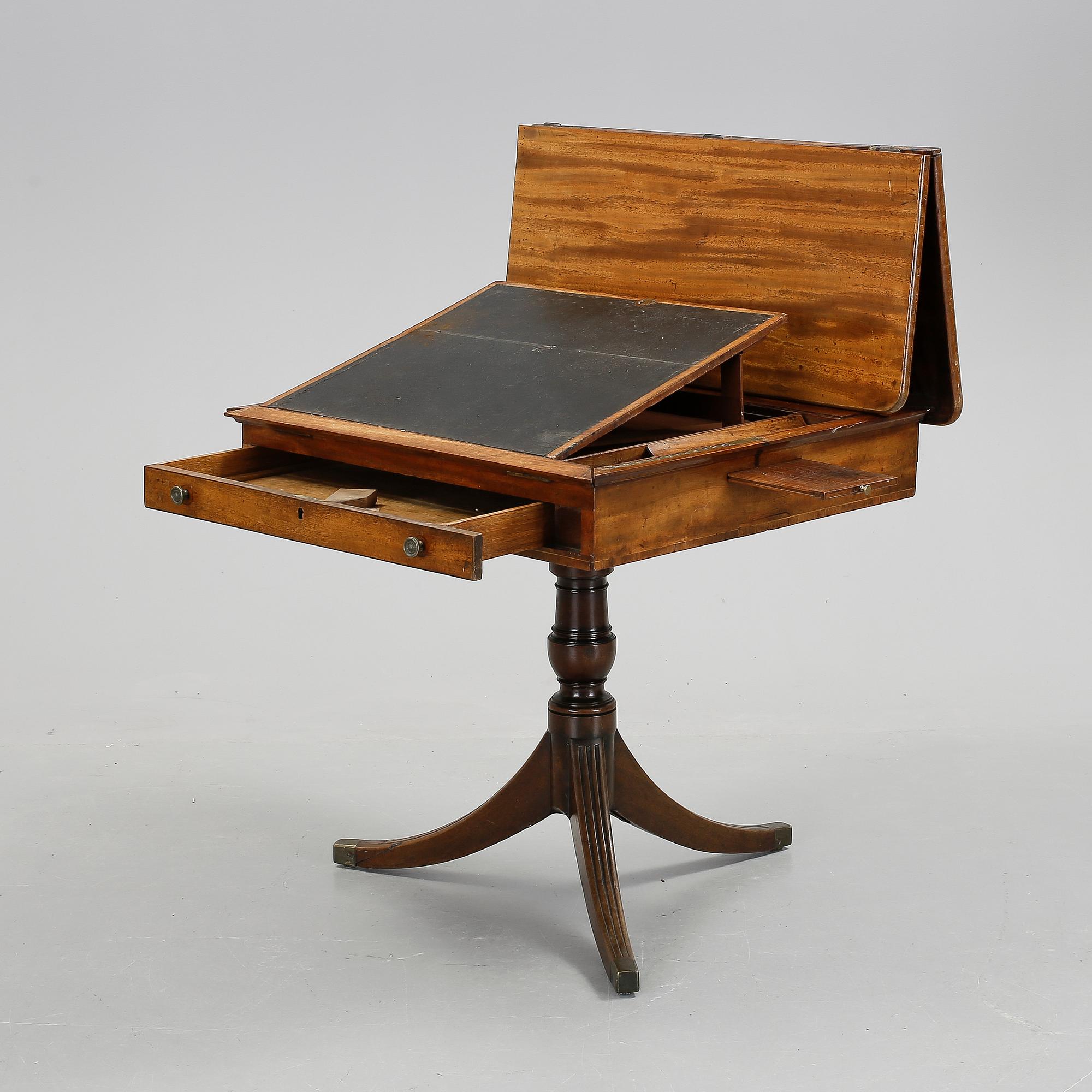ARKITEKTBORD, troligen England, 1700/1800-tal.