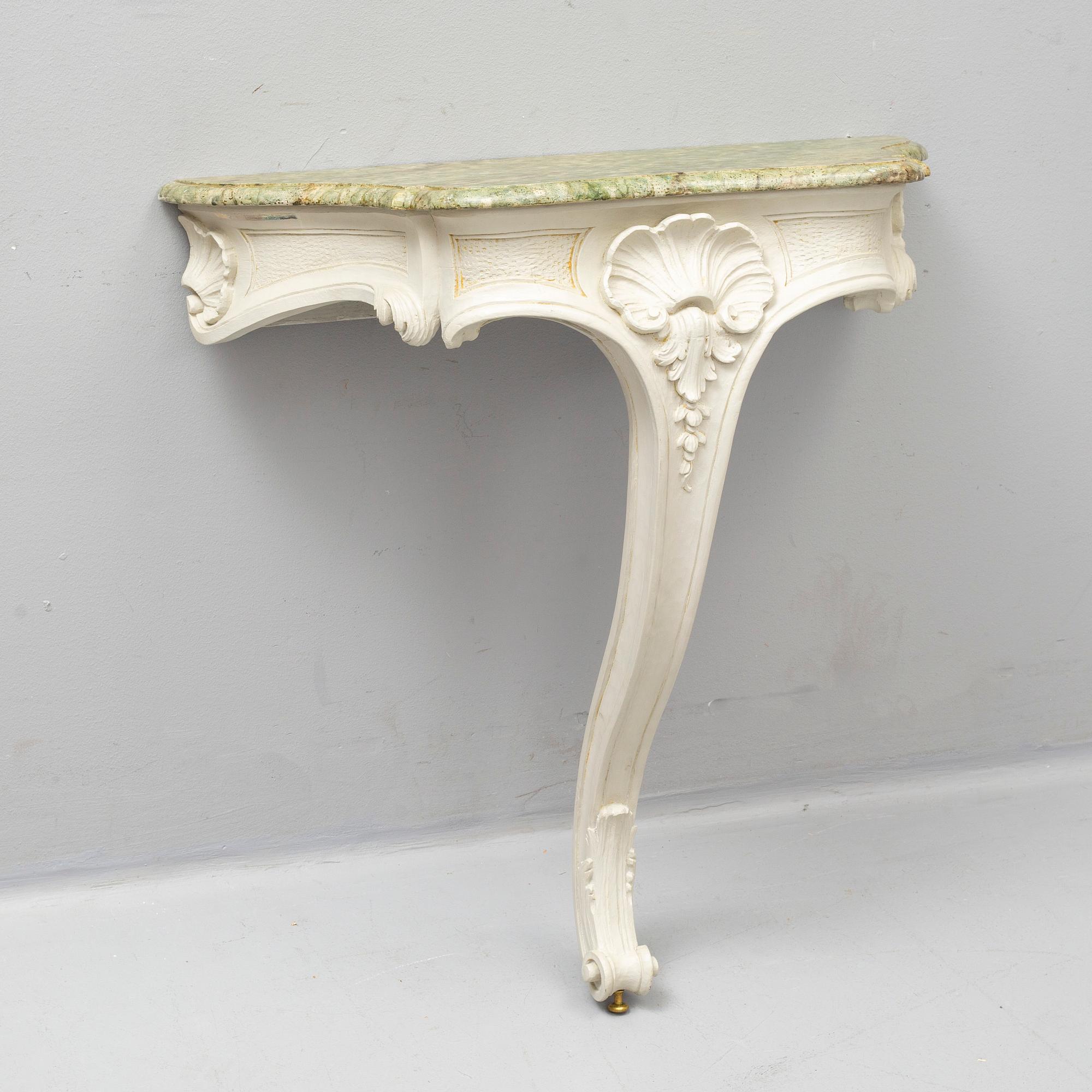 KONSOLBORD, rokoko, 1700-talets mitt.