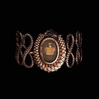 KEJSERLIGT SORGSMYCKE, ARMBAND.