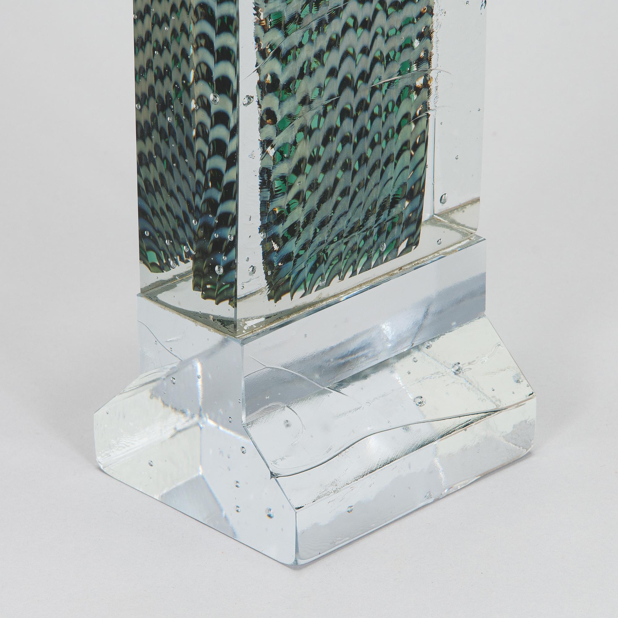 Oiva Toikka, veistos, signeerattu Oiva Toikka Nuutajärvi Notsjö 1989.