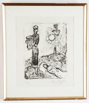 Marc Chagall, lithograph, signed and numbered 23/30.