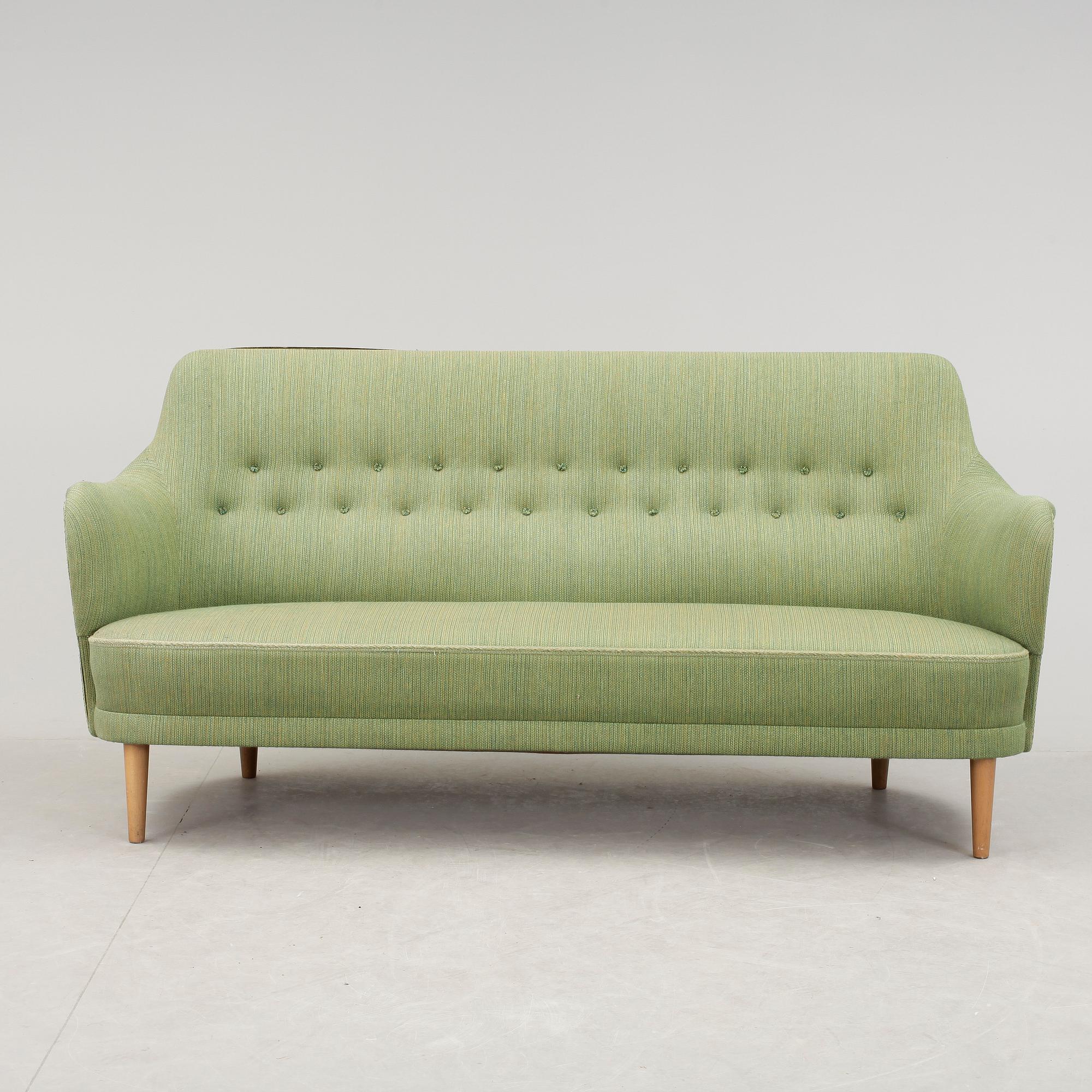 SOFFA, "Samsas", Carl Malmsten, OH Sjögren, Tranås. Omkring 1900-talets mitt.