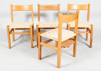 STOLAR, 8 st, etikettmärkt Andrées Fabriks AB, Ruda.