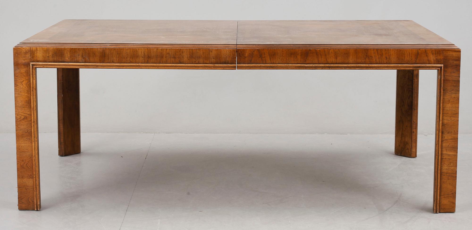 MATSALSGRUPP, 13 delar, art deco-stil, USA, 1978, märkt undertill.