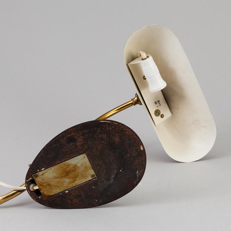PIANOLAMPA/SKRIVBORDSLAMPA, ÖBA 6039, 1950/60-tal.