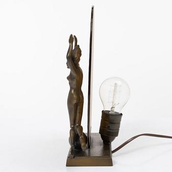 A table lamp, Stjärnmetall, 1920s/30s.