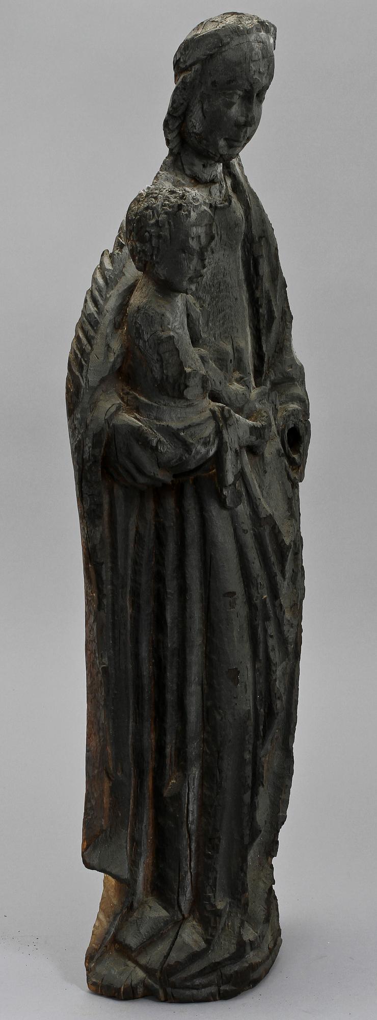 SAKRAL SKULPTUR, ek, sannolikt Italien, 1600/1700-tal.