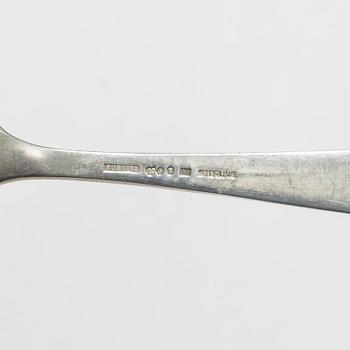 Erik Fleming, Cutlery service, 29 pieces, sterling silver, “Flavia 2”, Atelier Borgila, Stockholm, including 1963.