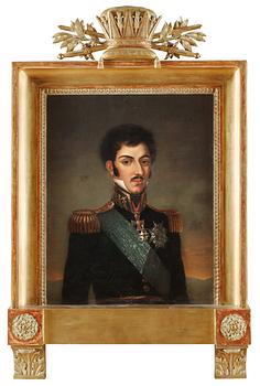 272. Fredric Westin Circle of, "Konung Oskar I" (1799-1859) ( King Oskar I ).